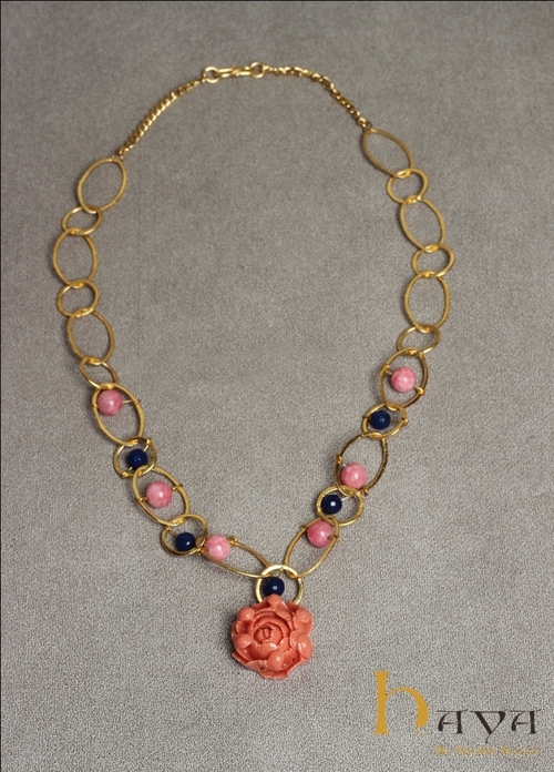 Flower Bead Neck Piece