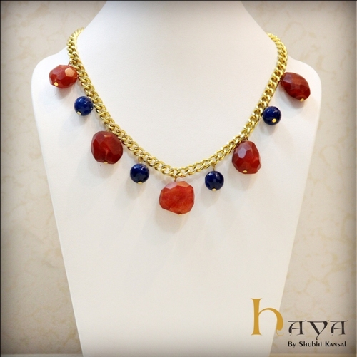 Bold Onyx Neck Piece