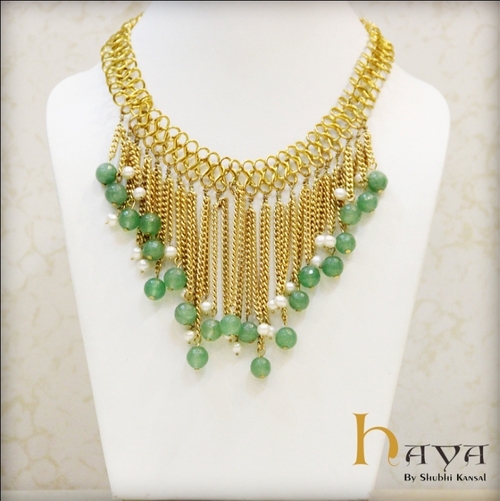 Gold Chains Necklace