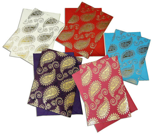 Greeting card & Thankyou card: Foil & screen printed