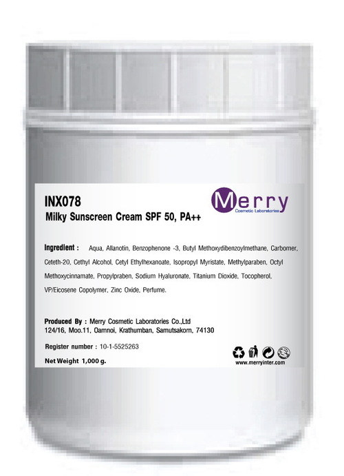Milky Sunscreen Cream SPF 50, PA++