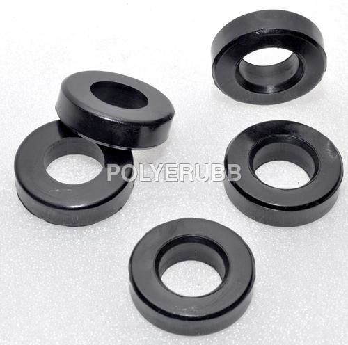 Rubber Washers - Black Rubber Material, Heat Resistant | Seamless Finish, Dimensional Stability, High Impact Resilience