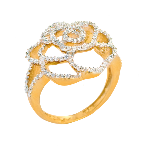  Flower Cocktail Diamond ring