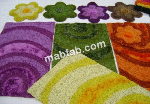 tufted designer carpet