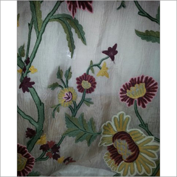 Silk Organza Embroidery Curtains