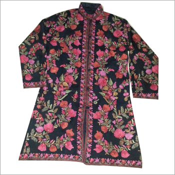 Woolen Embroidery Ladies Jacket