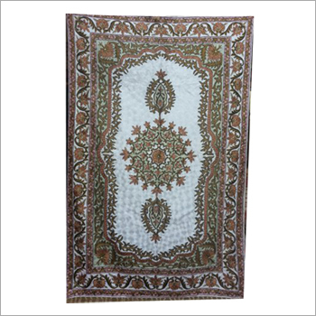 handmade chainstitch rug sheeba