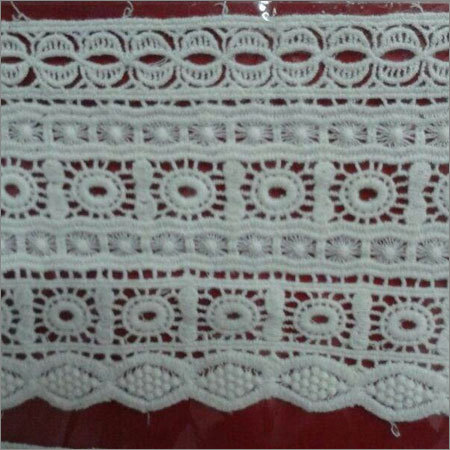 Schiffli Embroidered Lace