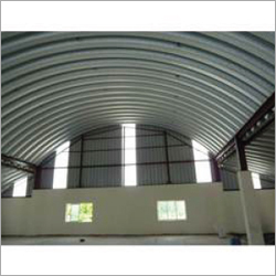 Green curved Roofing System