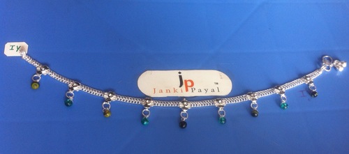 White Metal Anklets Manufacturer