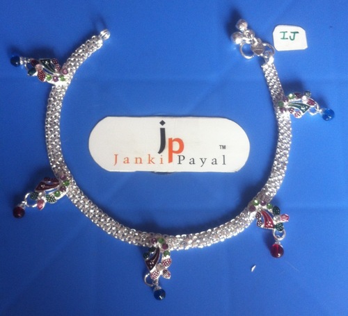 silver payal jewellery