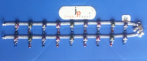 Sliver Fancy Anklets