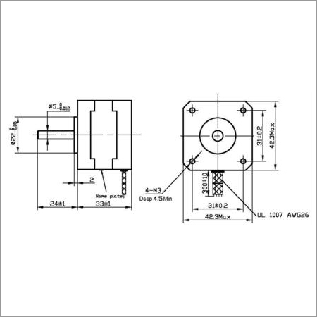 1.6 Kgcm Stepper SY42STH33 SOYO