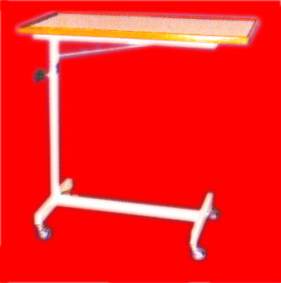 OVER BED TABLE WITH ADJUSTABLE HEIGHT By SINGHLA SCIENTIFIC INDUSTRIES