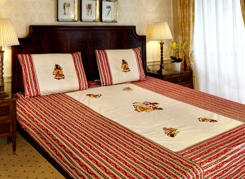 patch work bed sheet
