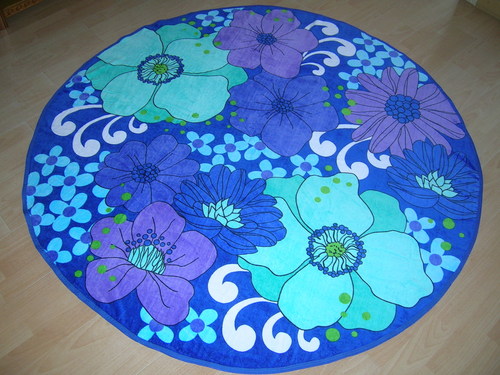 Flip flop beach towel