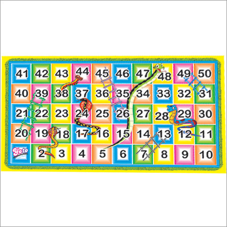 Snakes And Ladders Game Mat