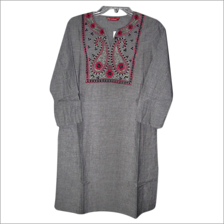 Pleated Cotton Kurti