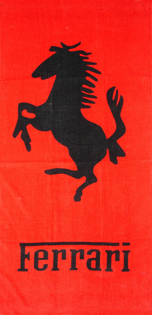 navy beach towel