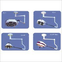Shadowless Operation Theatre Light - Stainless Steel, 28" Dome, Led/halogen Bulbs, 99% Shadow Reduction, Sterilizable Handle