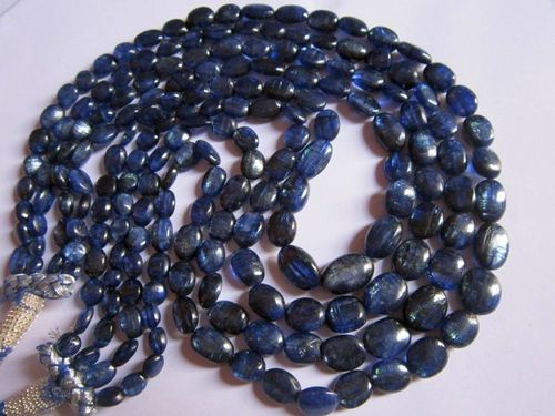 Necklaces Kyanite Beaded Neckalce