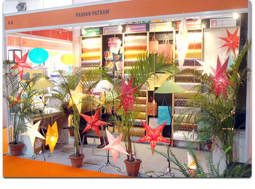 Paper Theatre Booth - Paper Material, Variable Dimensions | Portable Display, Attractive Design, Easy Setup, Lightweight Durable Paper