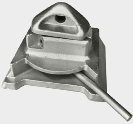 Dovetail Container Securing Twistlocks Transversal