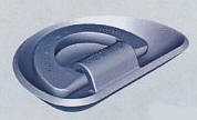50 Ton Flush D Ring for Cargo Securing