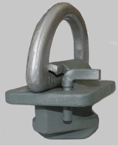 D Ring for ISO Container Foundation