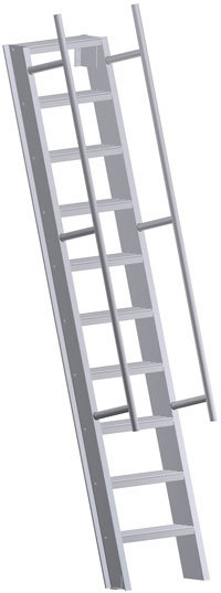 The Ship Hatch Access Ladder