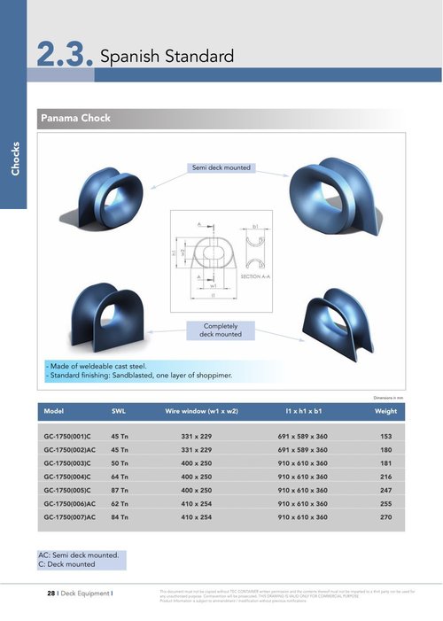 Mooring Chock