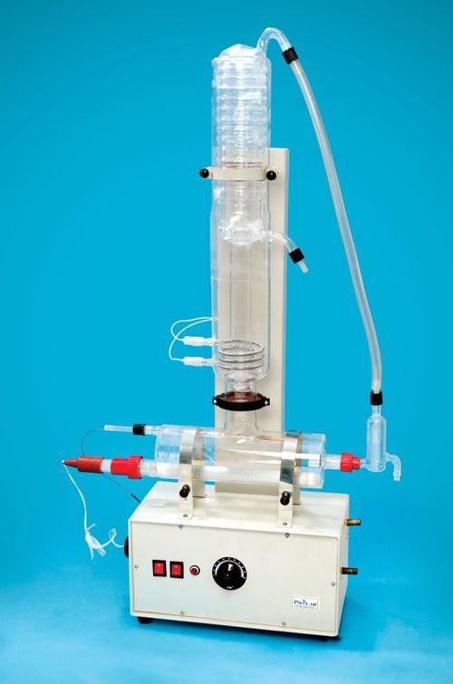 ALL QUARTZ DOUBLE DISTILLATION (HORIZONTAL MODEL)