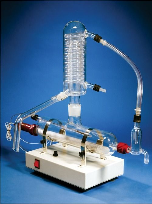 SINGLE STAGE QUARTZ DISTILLATION (HORIZONTAL MODEL