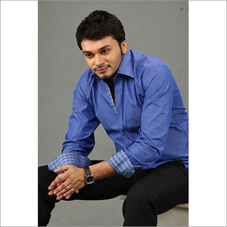 Mens Royal Blue Formal Shirts