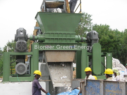 Twin Shaft Shredder