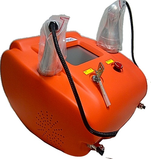IMS - ABS Plastic 30x20x15cm Orange, LCD Screen | Skin Treatment, Non-Invasive, Portable Medical Device