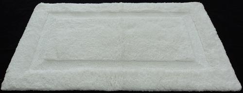 Hotel White Bath Mat