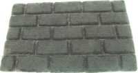 Home Designer Bath Mat - Cotton, Various Sizes, Vibrant Black | Washable, Dust-proof, Precision Stitching, Ideal For Home & Outdoor Use