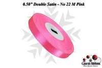 Double Satin Ribbons - M Pink