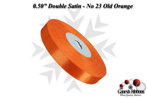 Double Face Satin - Old Orange