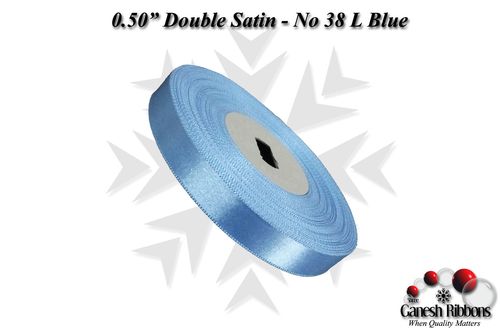 Double Face Satin - L Blue