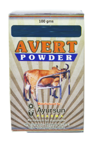 Avert powder (vet.-Reduce Post Partum Proleps)