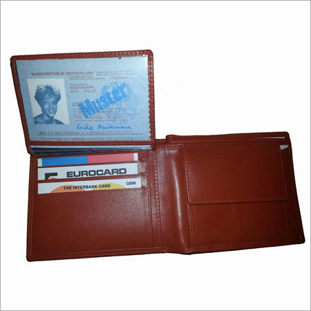Mens Black Leather Wallets