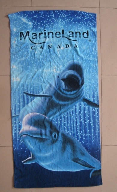Personalized Wedding Beach Towels - Cotton 70x140cm Blue | Soft, Absorbent, Durable, Customizable