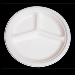 Tri Compartment Plate