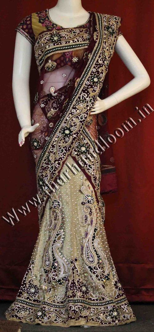 Unique wedding lehenga