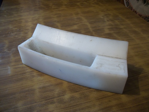 Spare Parts - Plastic, 10X5X3 Cm, Matte White | Cost Effective, Durable Material, Easy Installation, Long Lifespan, Precise Fit