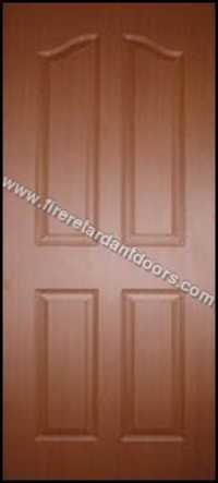 Melamine Mdf Moulded Door - 25-40mm Thickness, Brown Color | Stylish Design, Termite Resistant, Approved Quality Standards