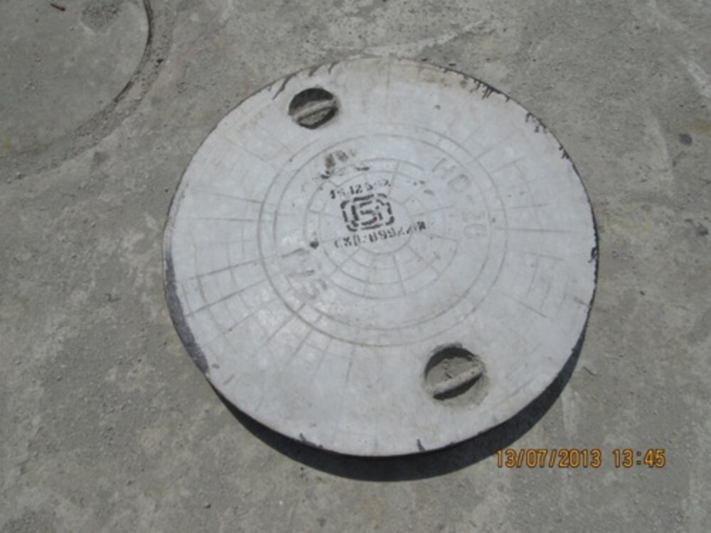 Rcc Round Manhole Cover - Application: Water Supply