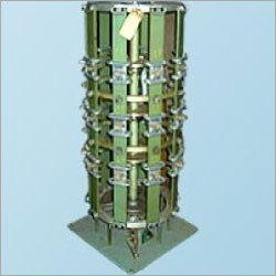 Light Green And Silver Vertically Mounted Horizontally Operated Octc